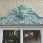 Mystic Queen Door & Window Pediment Painted Cottage