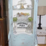 Painted Cottage French Bombay Display Cabinet