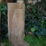 Painted Cottage Greek Caryatid Lady Plant Stand