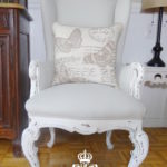 Petite Wing-chair Makeover